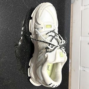 Furious Rider Ace. Athletic sneakers. Men’s Size 11. White on white